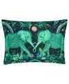 Emma J Shipley Zambezi Print 2-piece Sham Set, Standard In Green