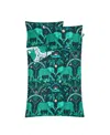 Emma J Shipley Zambezi Print Duvet Cover, Twin In Green
