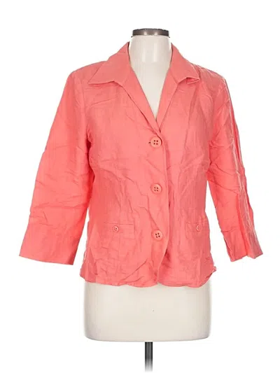 Pre-owned Emma James 3/4 Sleeve Blouse In Pink