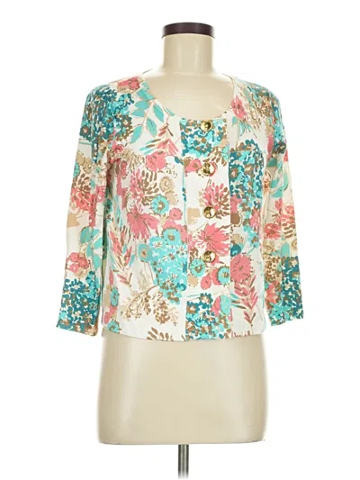 Pre-owned Emma James Cardigan Sweater In Teal