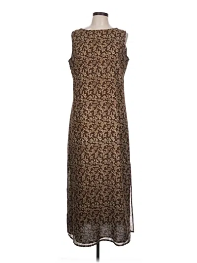 Pre-owned Emma James Casual Dress In Brown