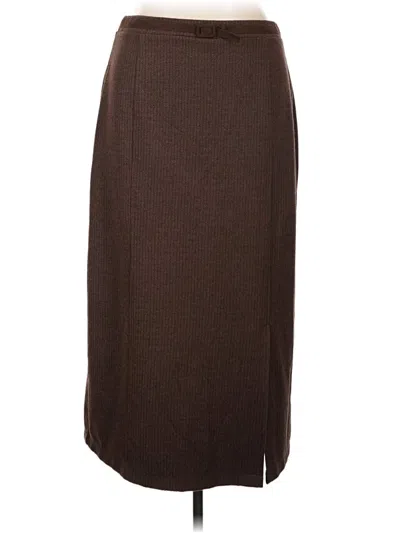 Pre-owned Emma James Casual Skirt In Brown