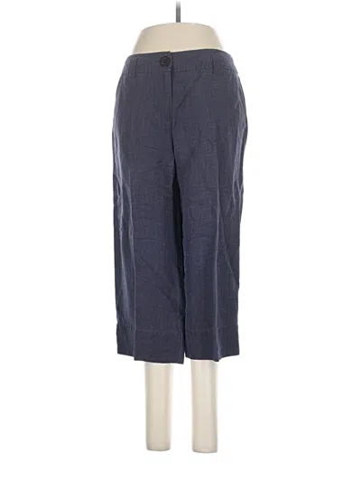 Pre-owned Emma James Linen Pants In Blue