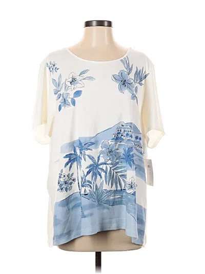 Pre-owned Emma James Short Sleeve T-shirt In White