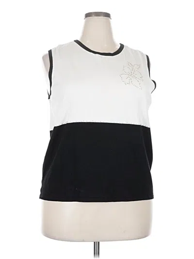 Pre-owned Emma James Sleeveless Top Black Crew Neck Tops