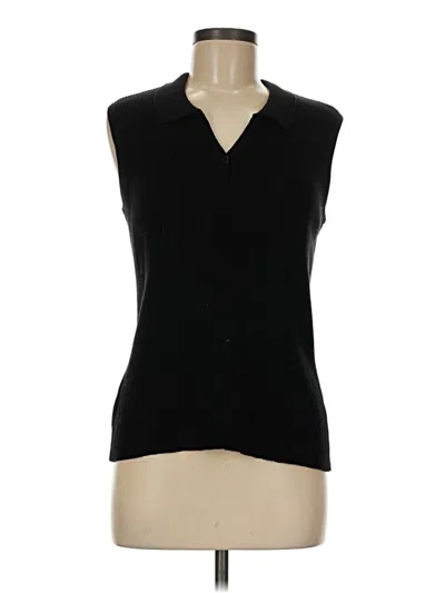 Pre-owned Emma James Sweater Vest In Black