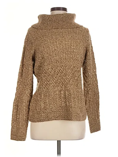 Pre-owned Emma James Turtleneck Sweater In Brown