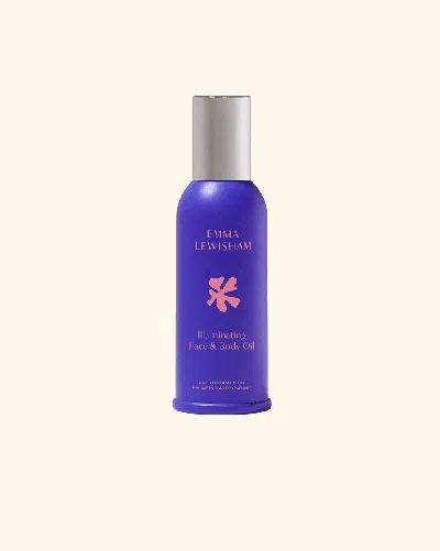 Emma Lewisham Illuminating Face And Body Oil In Transparent