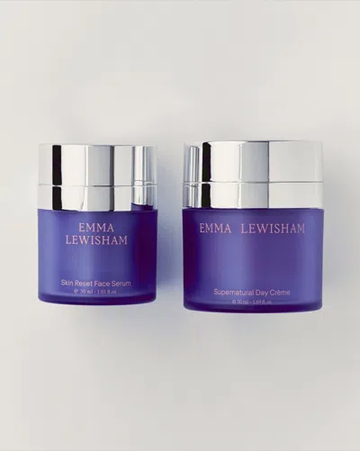 Emma Lewisham Skin Reset Face Serum & Supernatural Day Crème Duo In Transparent