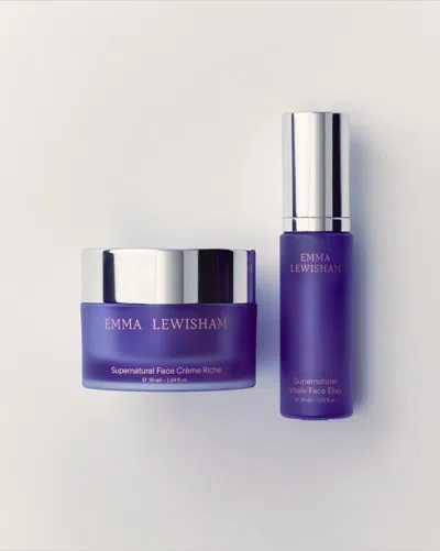 Emma Lewisham Supernatural Vitale Elixir & Supernatural Face Crème Riche Duo In Transparent