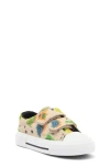 Emma New York Kids' Dino Cap Toe Sneaker In Beige Dino