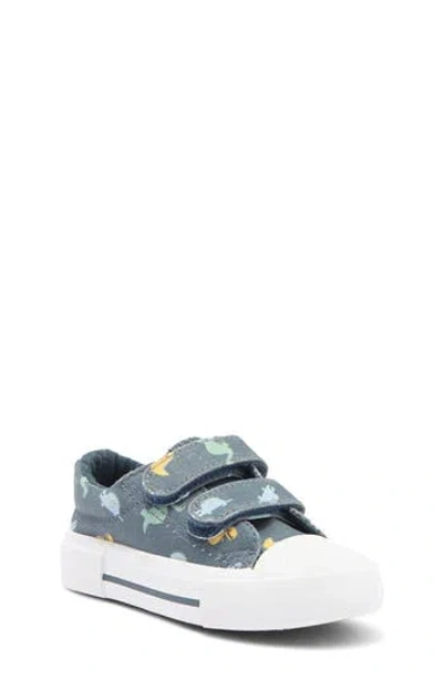 Emma New York Kids' Dino Cap Toe Sneaker In Blue