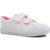 Emma New York Kids' Glitter Low Top Sneaker In Pink