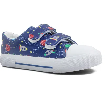 Emma New York Kids' Space Low Top Sneaker In Black