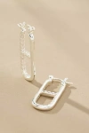 Emma Pills Og Hoop Earrings In Silver