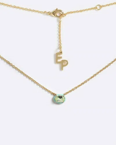 Emma Pills Women's Vacay Necklace In Beachglass In Gold