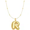 Emma Rae Bubble Initial Necklace