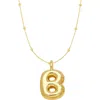 Emma Rae Bubble Initial Necklace