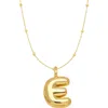 Emma Rae Bubble Initial Necklace