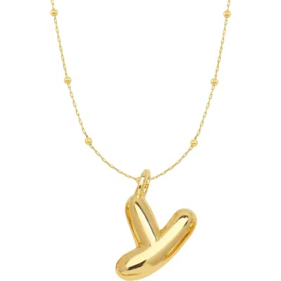 Emma Rae Bubble Initial Necklace