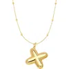 Emma Rae Bubble Initial Necklace