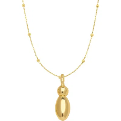 Emma Rae Bubble Initial Necklace