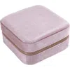Emma Rae Velvet Square Jewelry Case