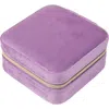 Emma Rae Velvet Square Jewelry Case