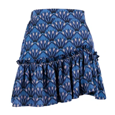 Emma Wallace Women's Blue Della Skirt