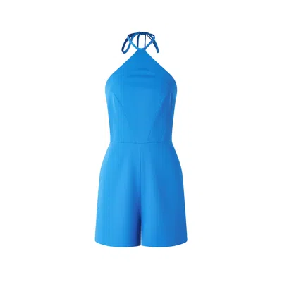 Emma Wallace Women's Blue Demi Romper