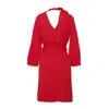 Emma Wallace Women's Bofly Dress - Red In Red