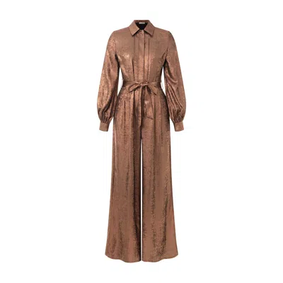 Emma Wallace Women's Brown Camilla Jumpsuit