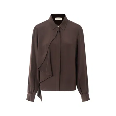 Emma Wallace Women's Brown Qua Shirt
