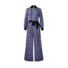Emma Wallace Women's Furle Jumpsuit - Checks Prints
