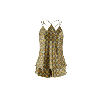 Emma Wallace Women's Izzy Cami Set In Yellow
