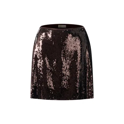 Emma Wallace Women's Lee Mini Skirt -dark Brown