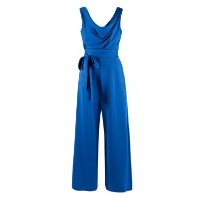 Emma Wallace Women's Lora Jumpsuit - Bright Blue