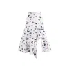 Emma Wallace Women's Marty Faux Wrap Silk Skirt - Prints