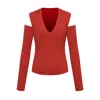 Emma Wallace Women's Min Top- Red In Red