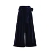 Emma Wallace Women's Nala Cropped Trouser - Blue In Blue