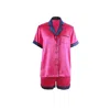 Emma Wallace Women's Pink / Purple Emma Shorty Set In Pink/purple