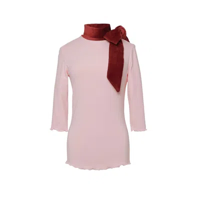 Emma Wallace Women's Pink / Purple Himari Top - Pink & Purple In Pink/purple