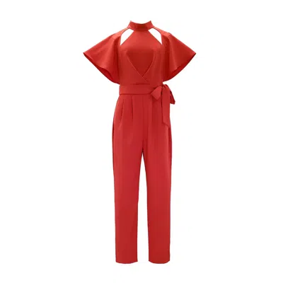 Emma Wallace Women's Red Jade Jumpsuit