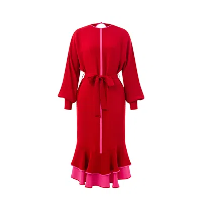 Emma Wallace Women's Red Philie Dress