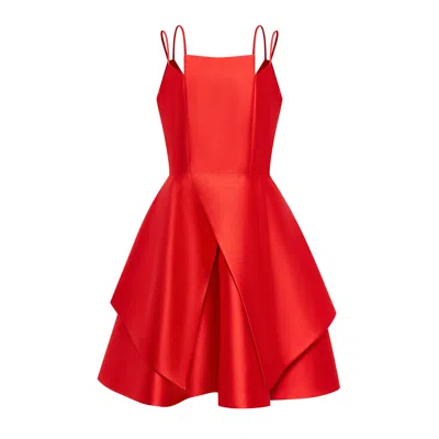 Emma Wallace Women's Red Wav Dress