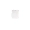 Emma Wallace Women's White Pip Top In White