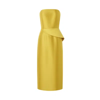 Emma Wallace Women's Yellow Mari Dress