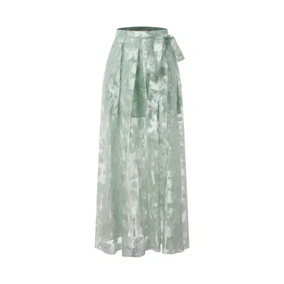 Emma Wallace Women's Ying Skirt -icy Blue In White