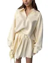 Emma Way 2pc Pullover & Skirt Set In Brown