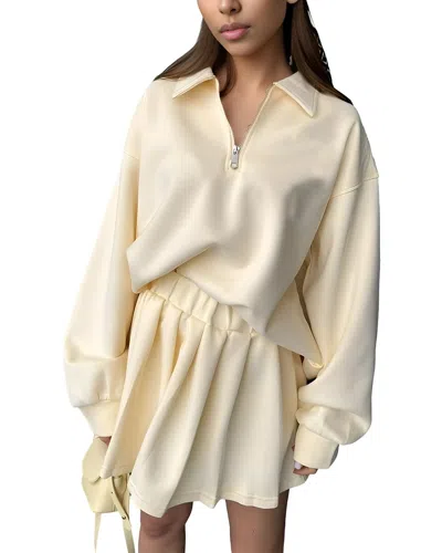 EMMA WAY EMMA WAY 2PC PULLOVER & SKIRT SET